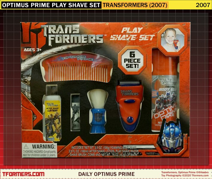 Transformers Movie Optimus Prime Play Shave Set (1 of 1)